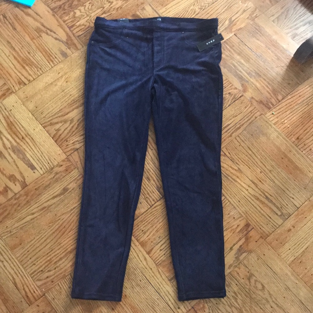 NWT Dash Navy Blue Corduroy Leggings